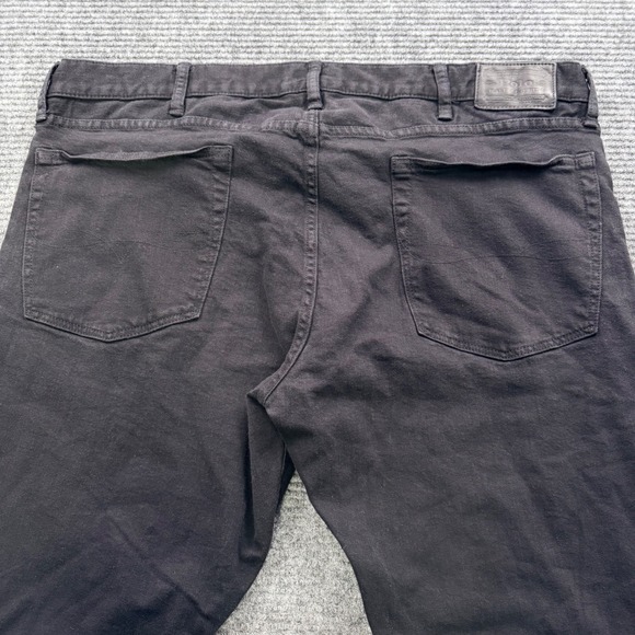 Polo Ralph Lauren Varick Slim Straight Leg Jeans Men's Size 42x32 Black Denim - Picture 3 of 8